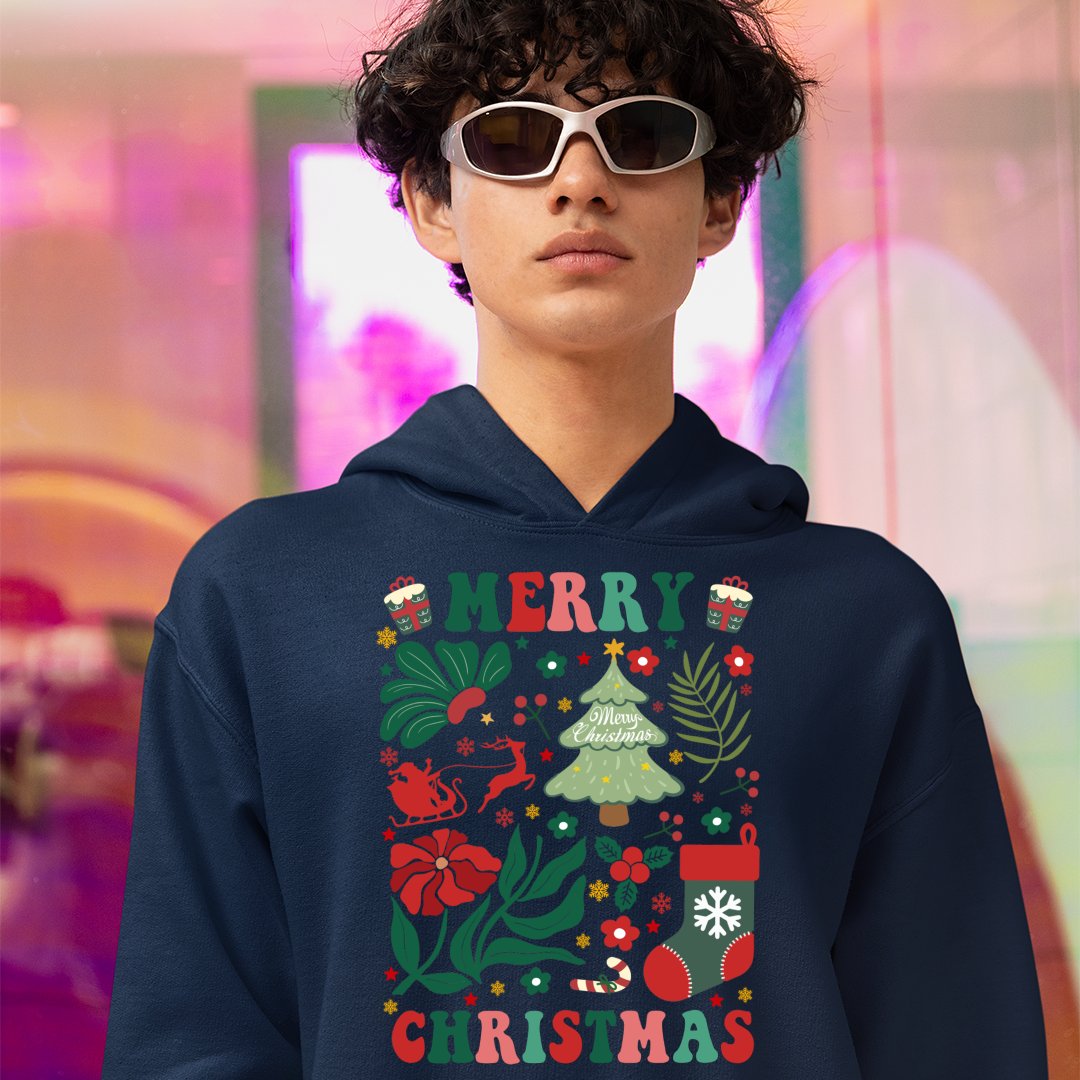 Hoodie Unisex Merry Christmas