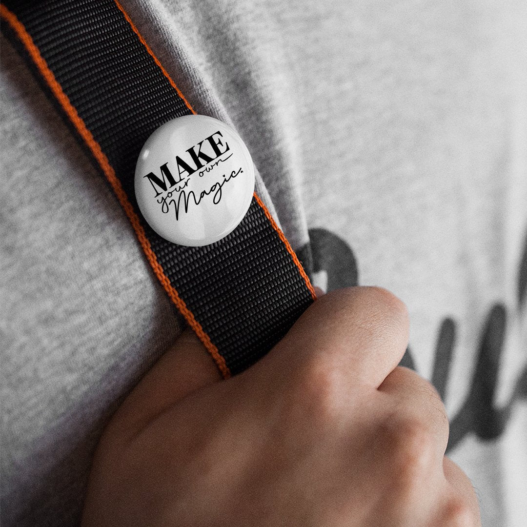 Pin Buttons Make Your Own Magic