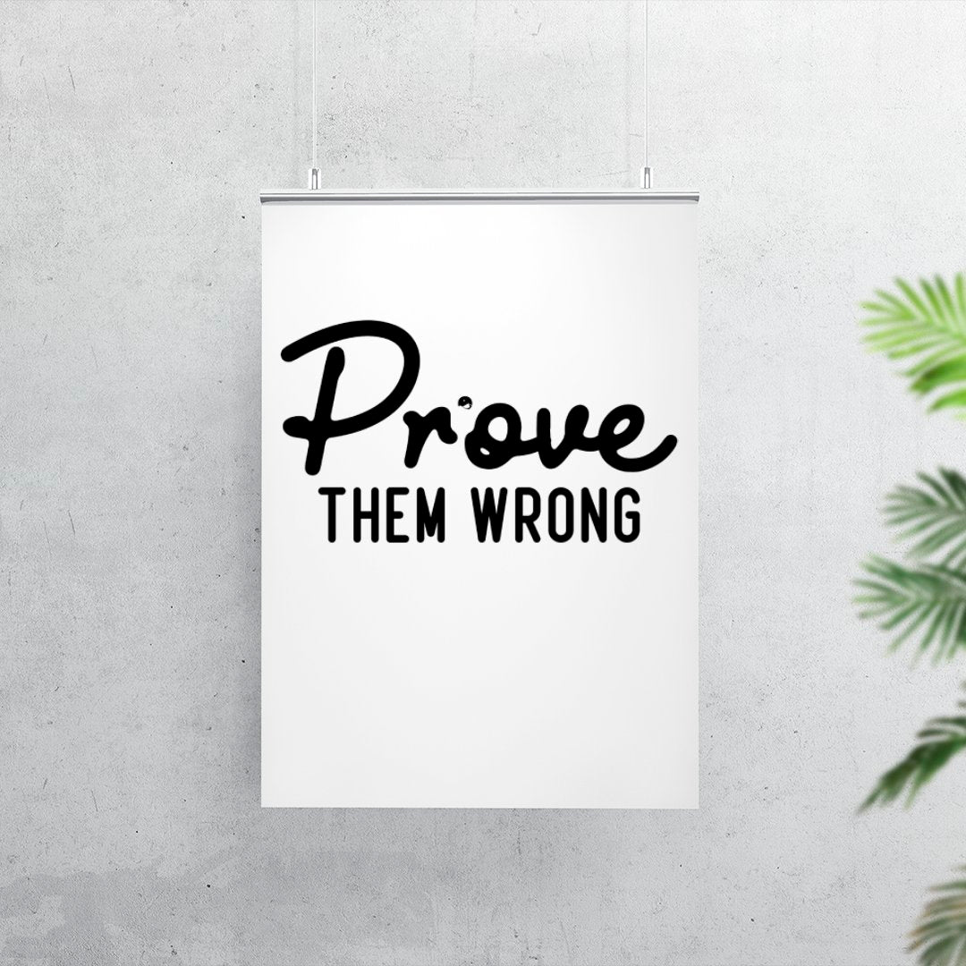 Matte Vertical Posters Prove Them Wrong