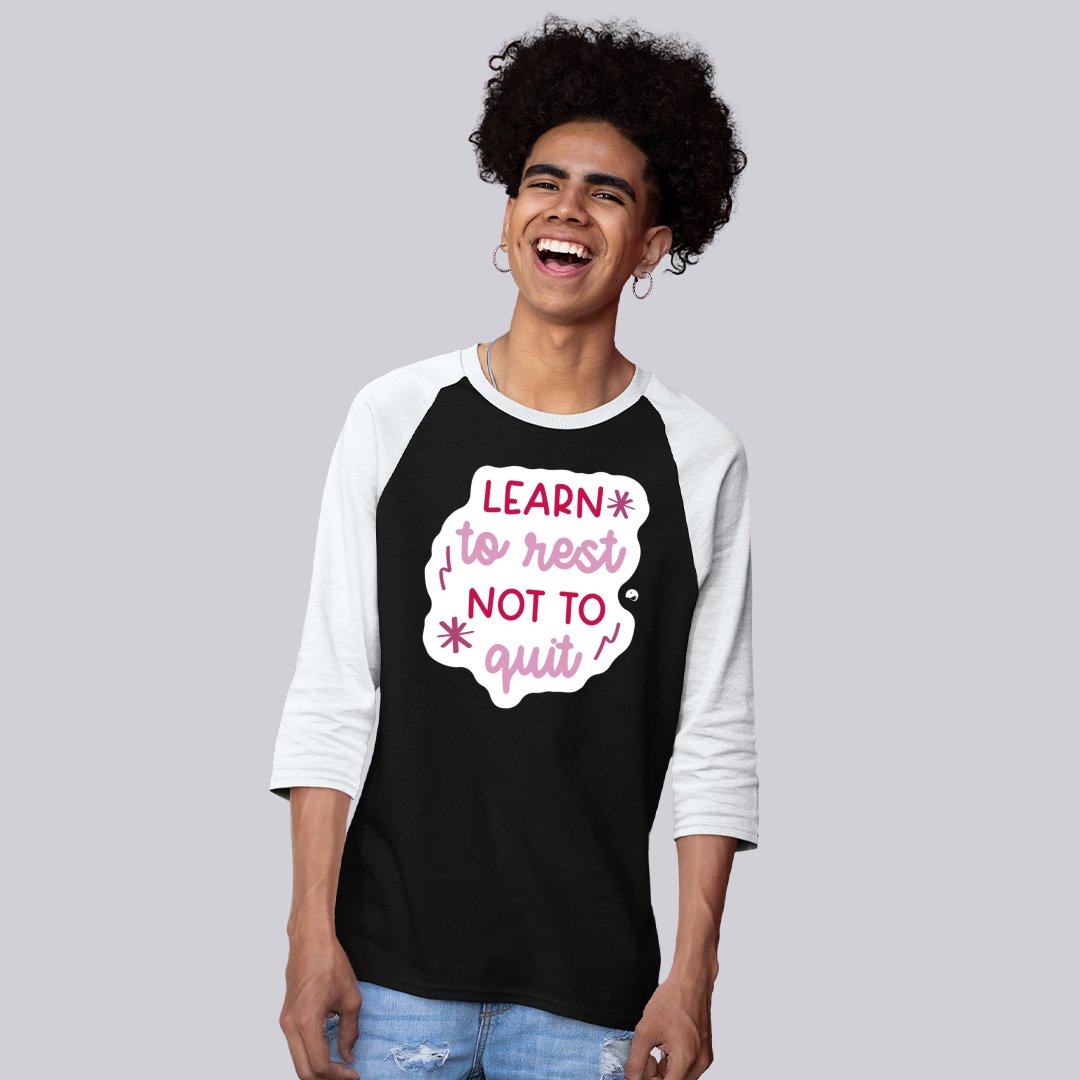 Unisex 3\4 Sleeve Baseball Tee