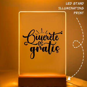 Glass Acrylic Quierete Es Gratis