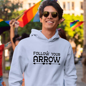 Hoodie Unisex Follow Your Arrow