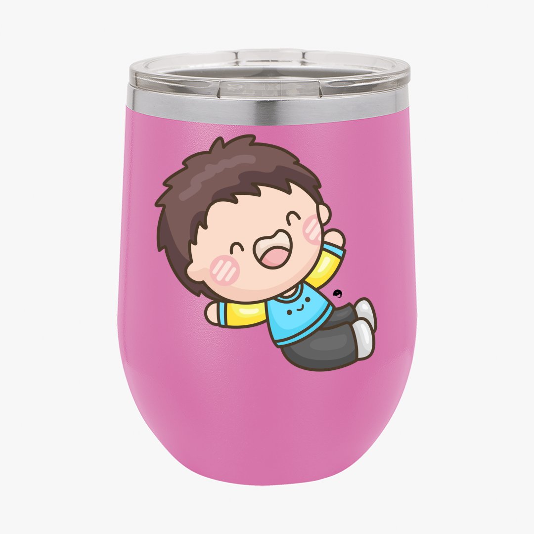 Wine Tumbler Laughing