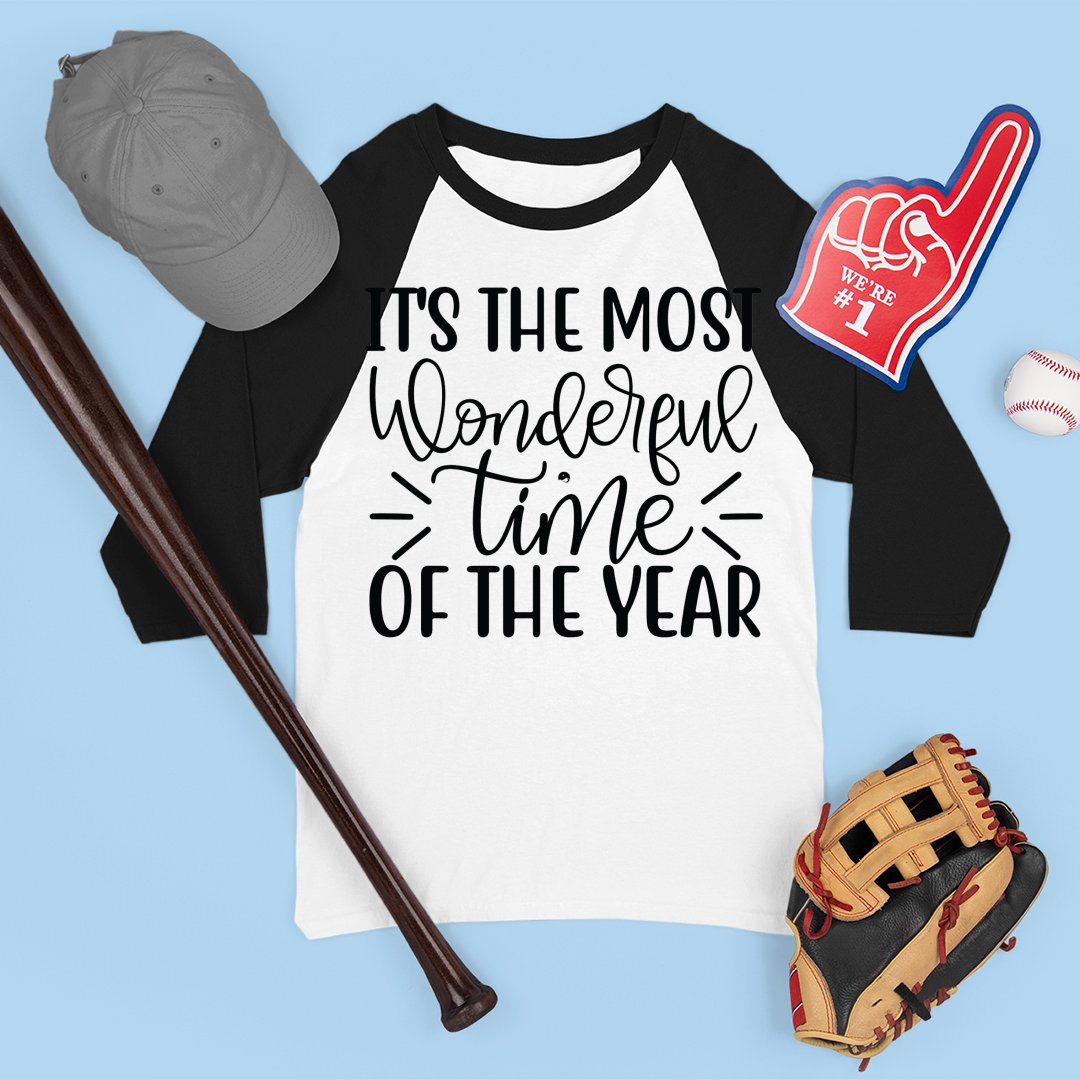 Unisex 3\4 Sleeve Baseball Tee