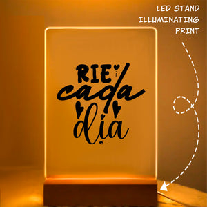 Glass Acrylic Rie Cada Dia