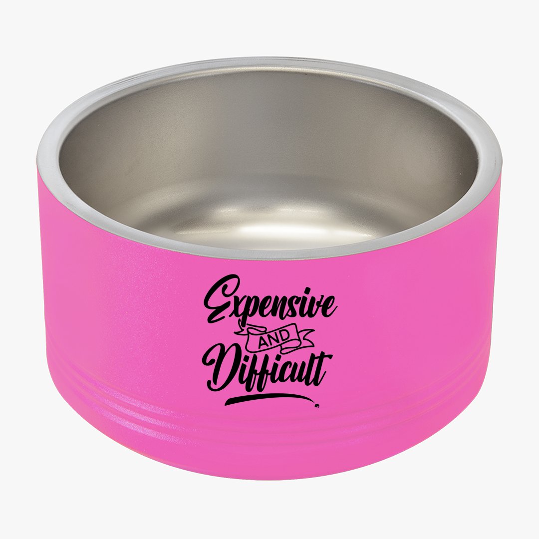 Pet Bowl Expensive And Difficult