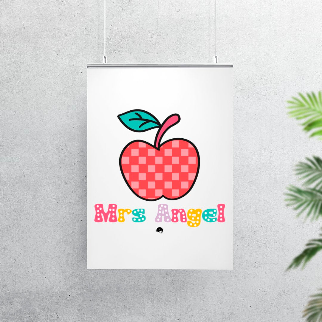 Matte Vertical Posters Mrs Angel