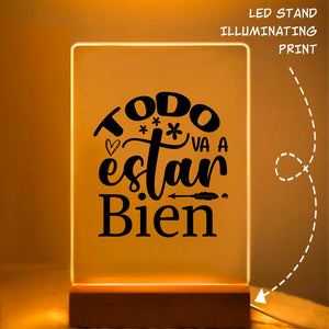 Glass Acrylic Todo Va A Estar Bien