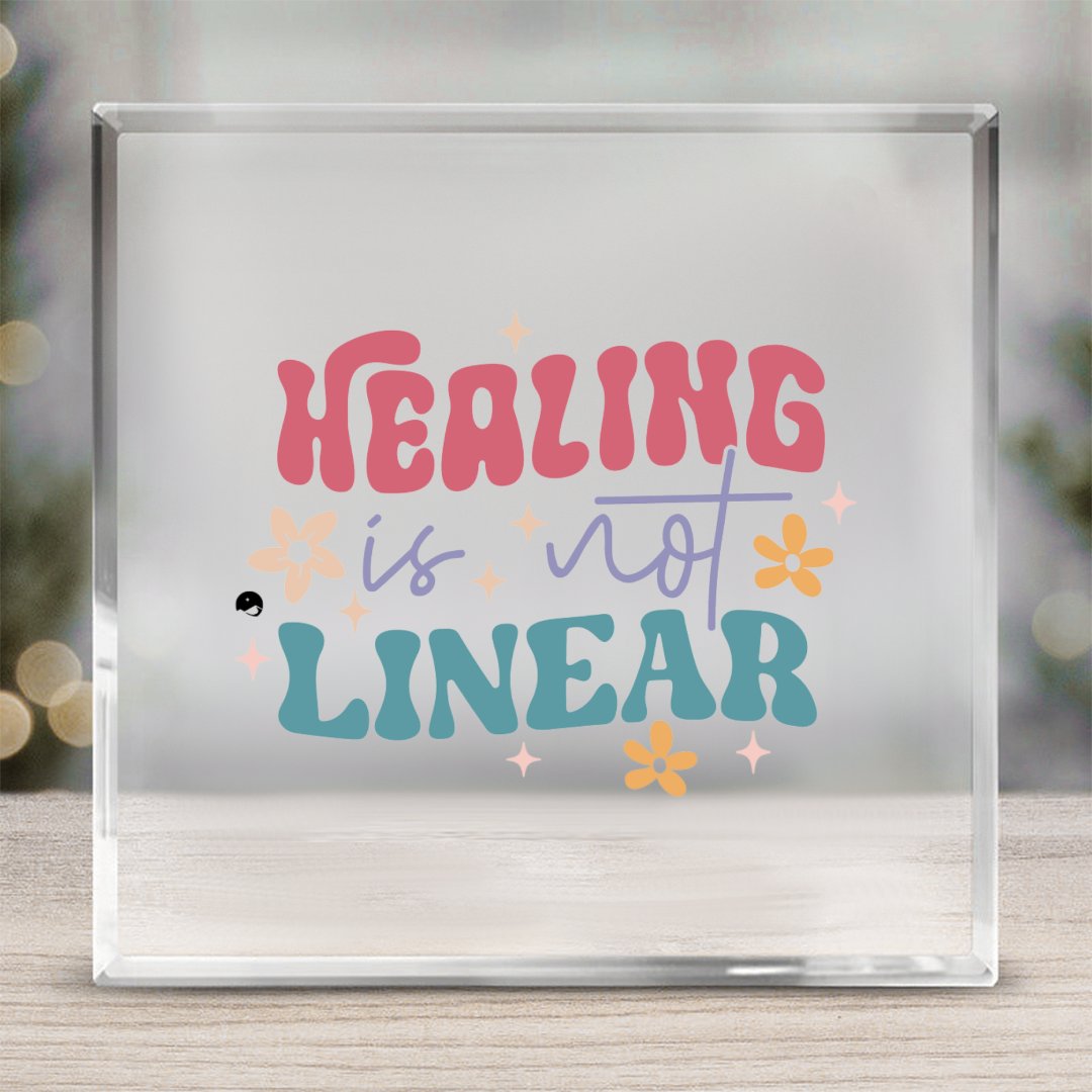 Acrylic Glass Healing Is Not Linear