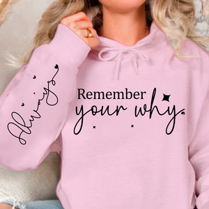 Hoodie Unisex Remember your why