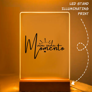 Glass Acrylic Viva Cada Momento