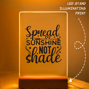 Glass Acrylic Spread Sunshine Not Shade