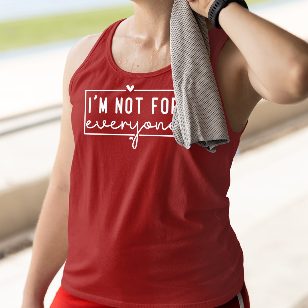 Unisex Jersey Tank I'm Not For Everyone