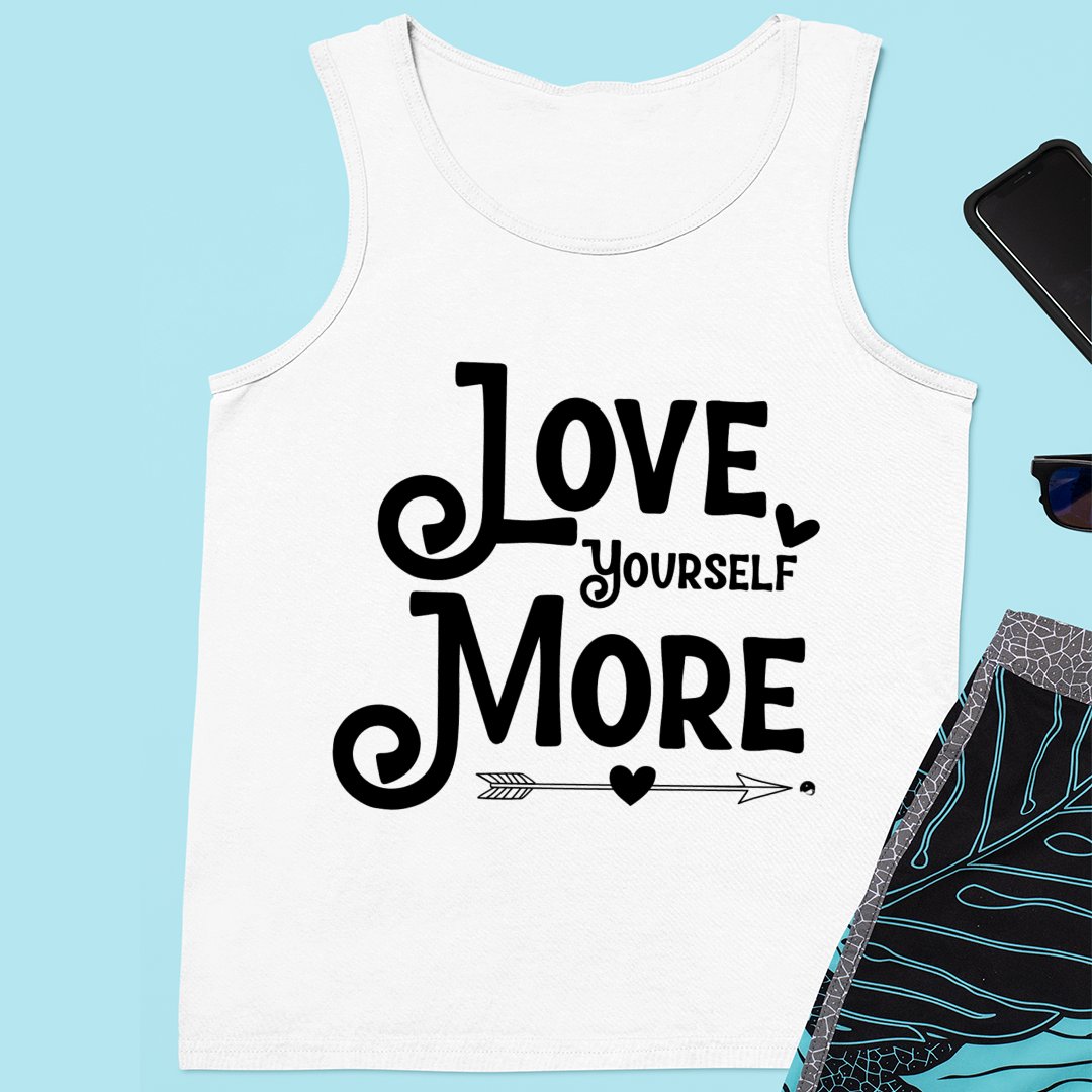 Unisex Jersey Tank Love Yourself More