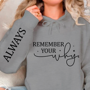Hoodie Unisex Remember your why