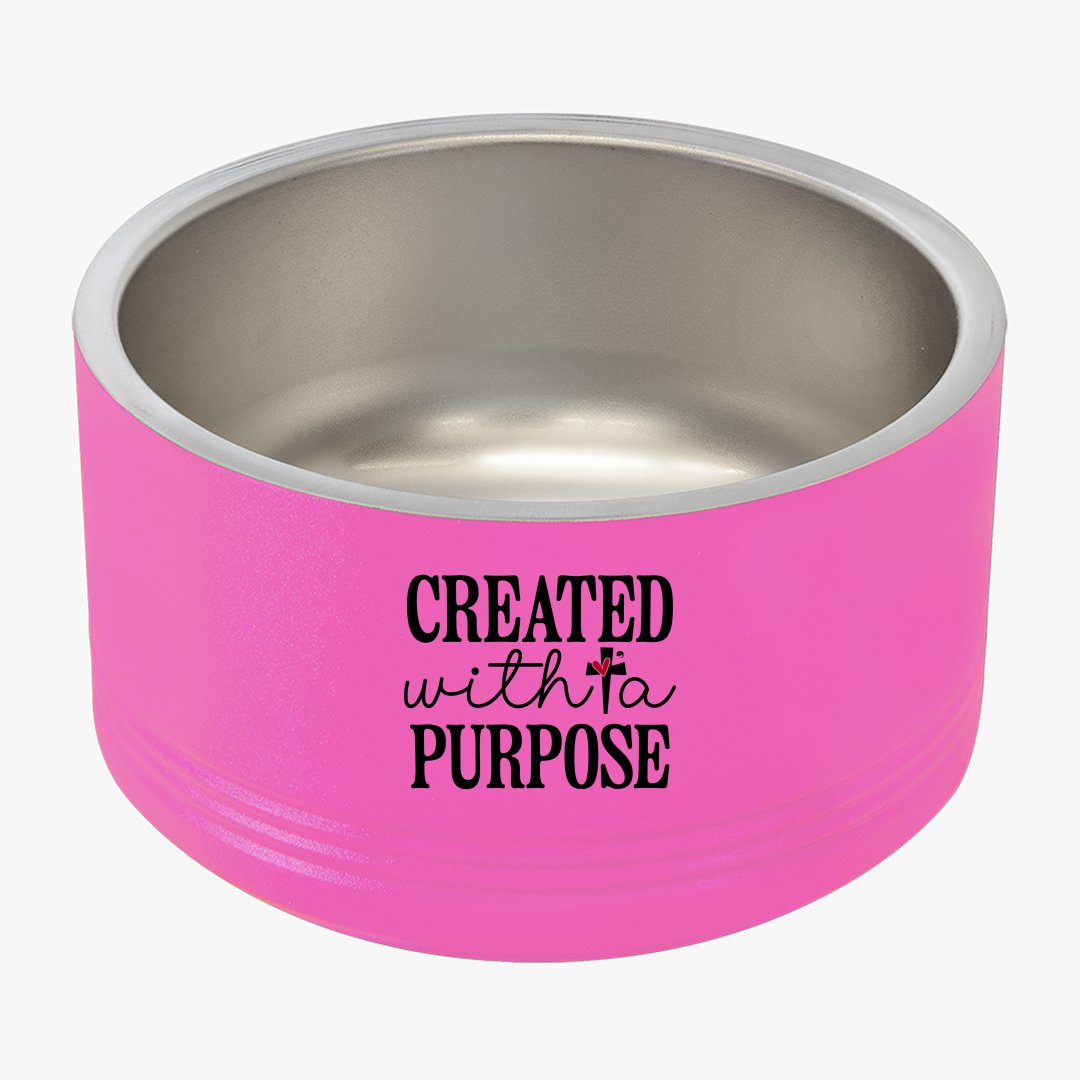 Pet Bowl Created With A Purpose