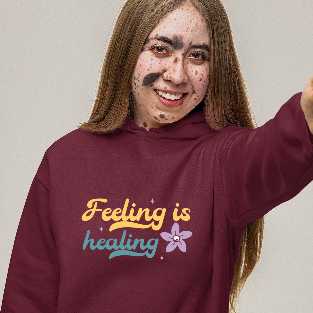 Hoodie Unisex Feeling Is Healing