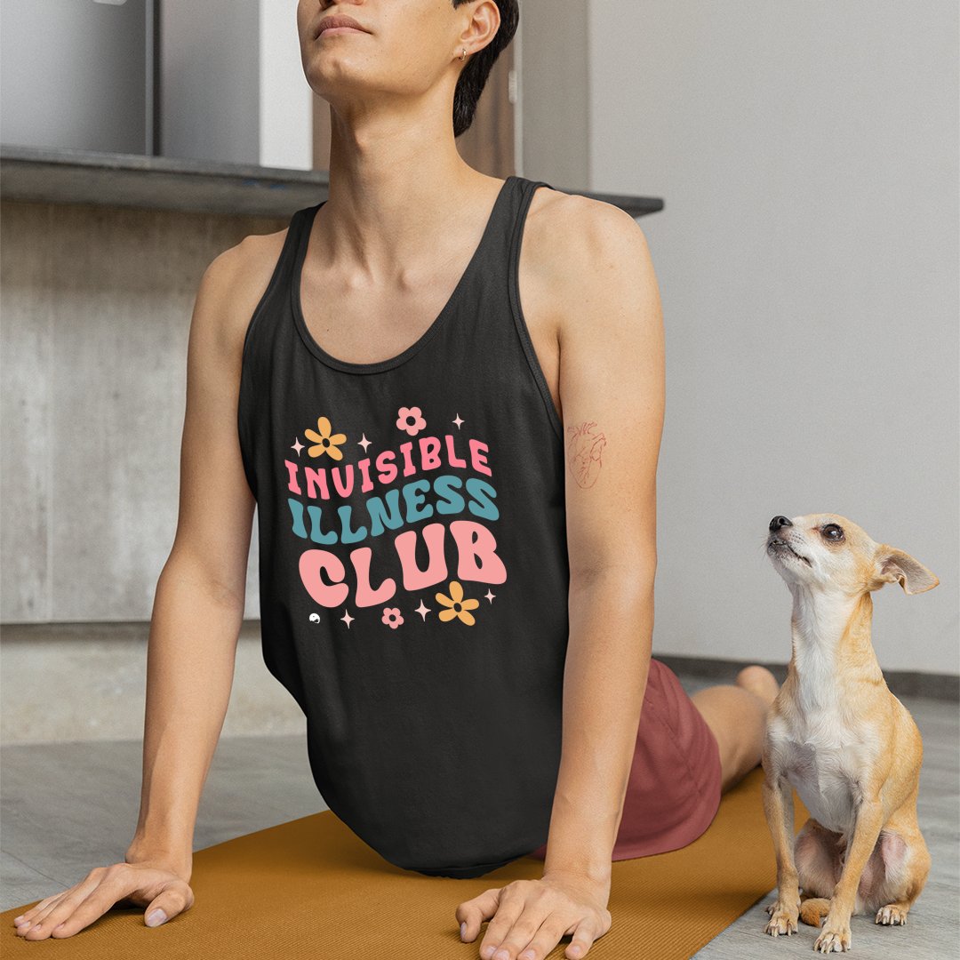Unisex Jersey Tank Invisible Illness Club