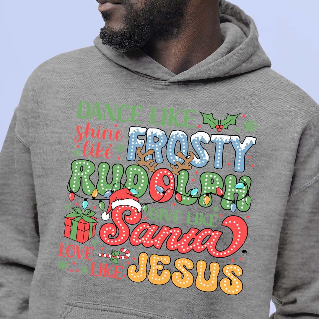 Hoodie Unisex Distressed Texture