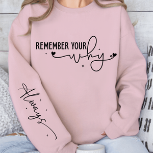 Sweatshirt Unisex Remember your why