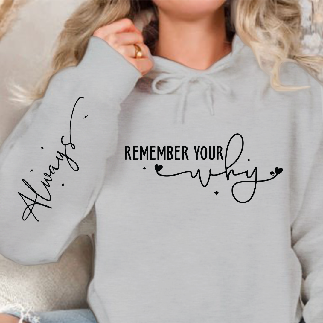 Hoodie Unisex Remember your why