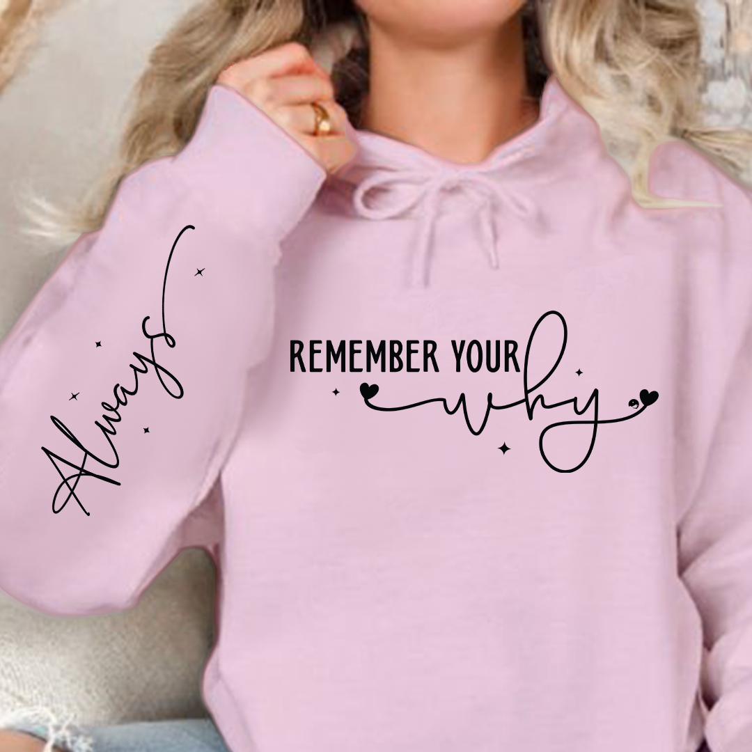 Hoodie Unisex Remember your why