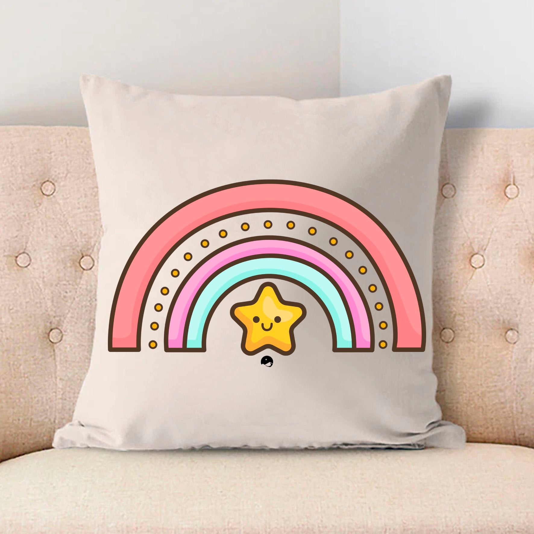 Pillow Case Be Happy