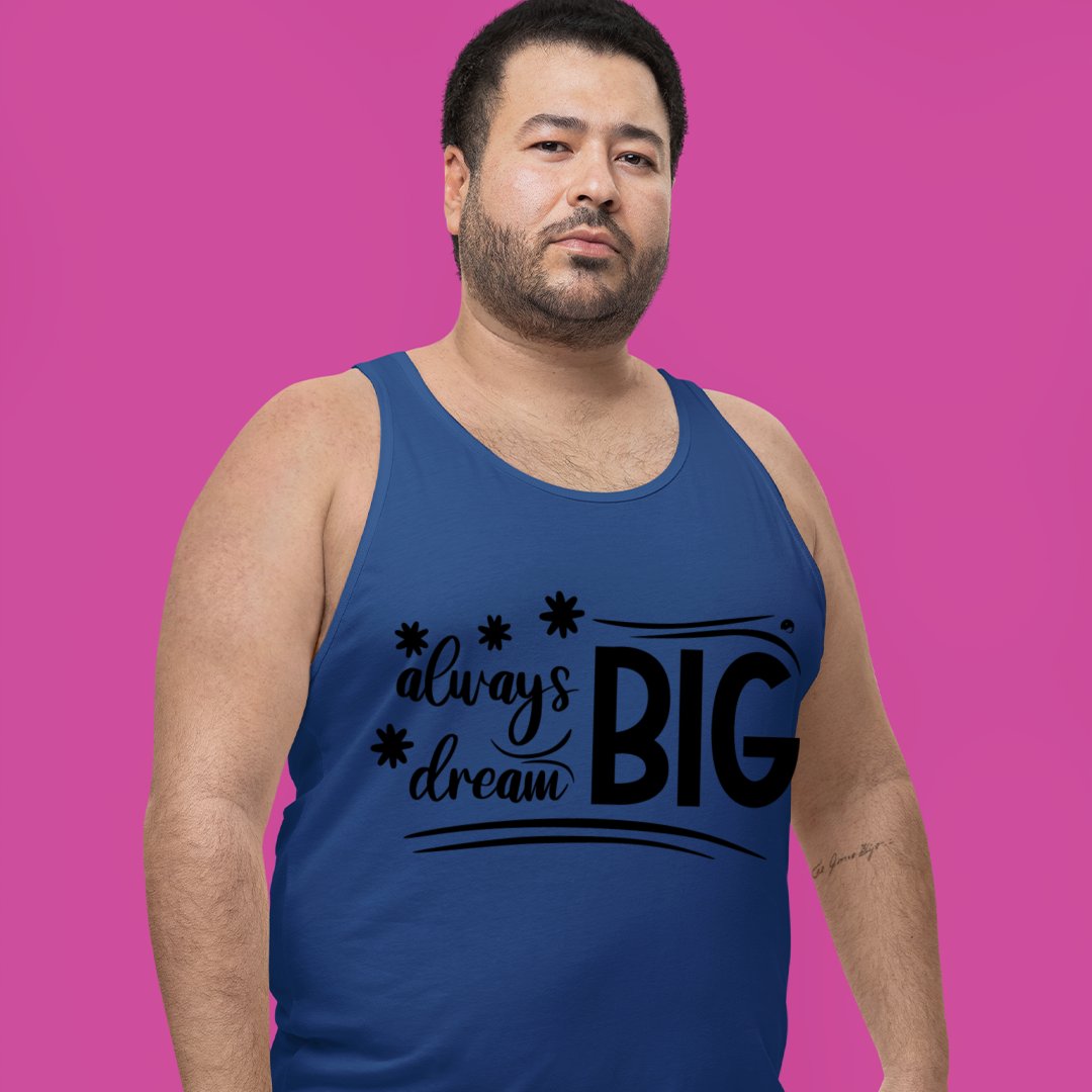 Unisex Jersey Tank Always Dream Big