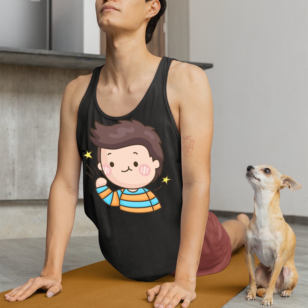 Unisex Jersey Tank Happy Little Star