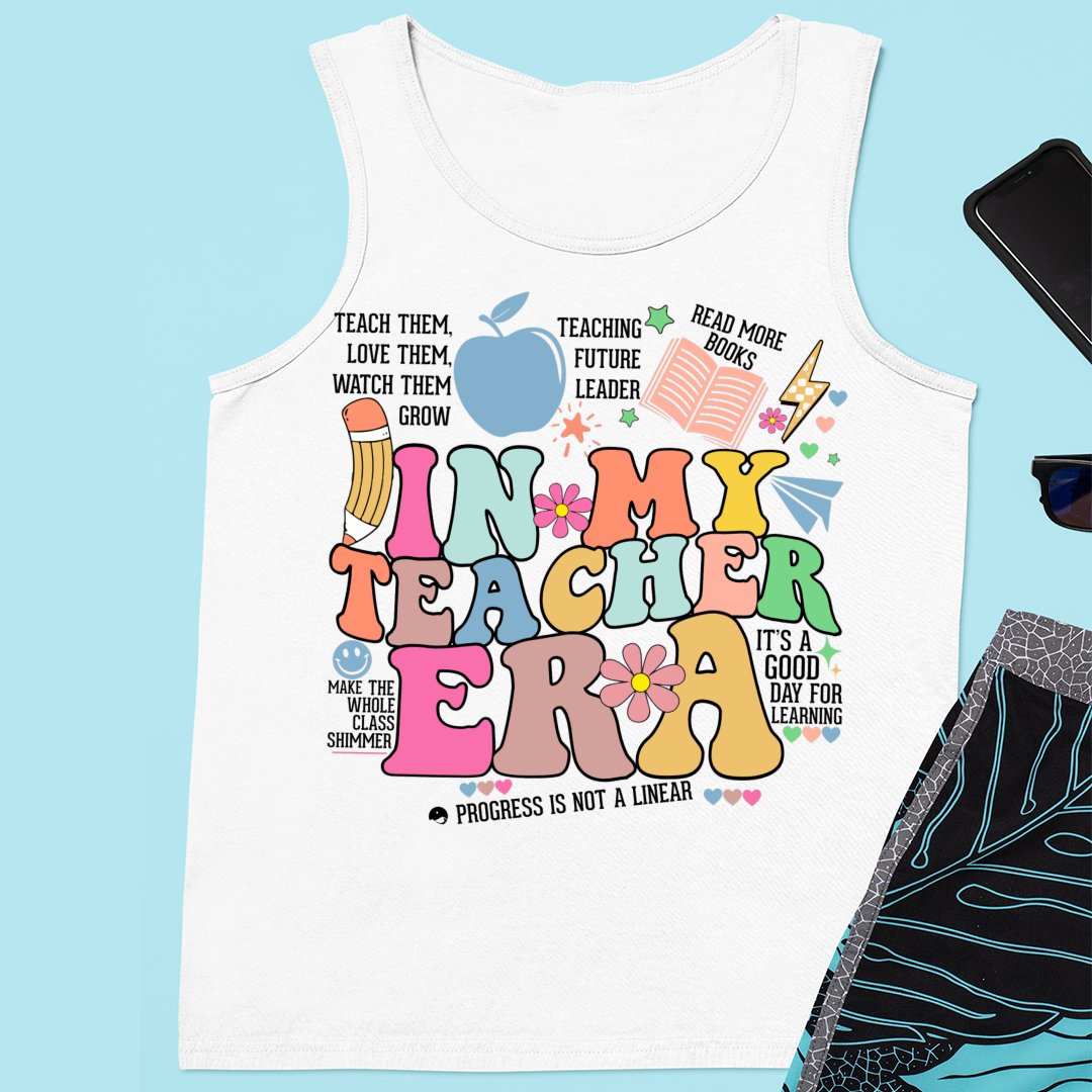 Unisex Jersey Tank In My Teacher Era