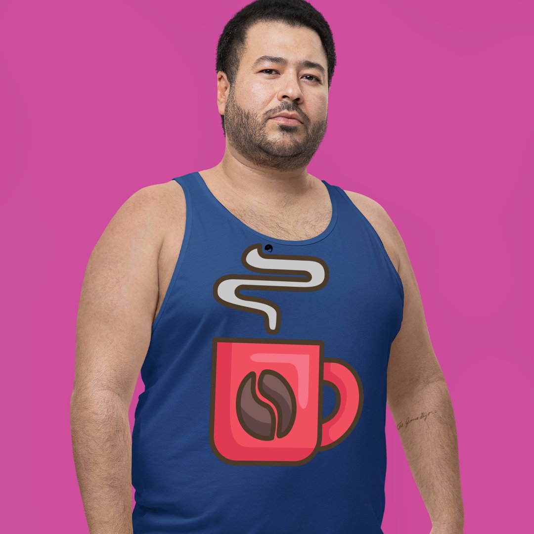Unisex Jersey Tank The Cup Of Coffee