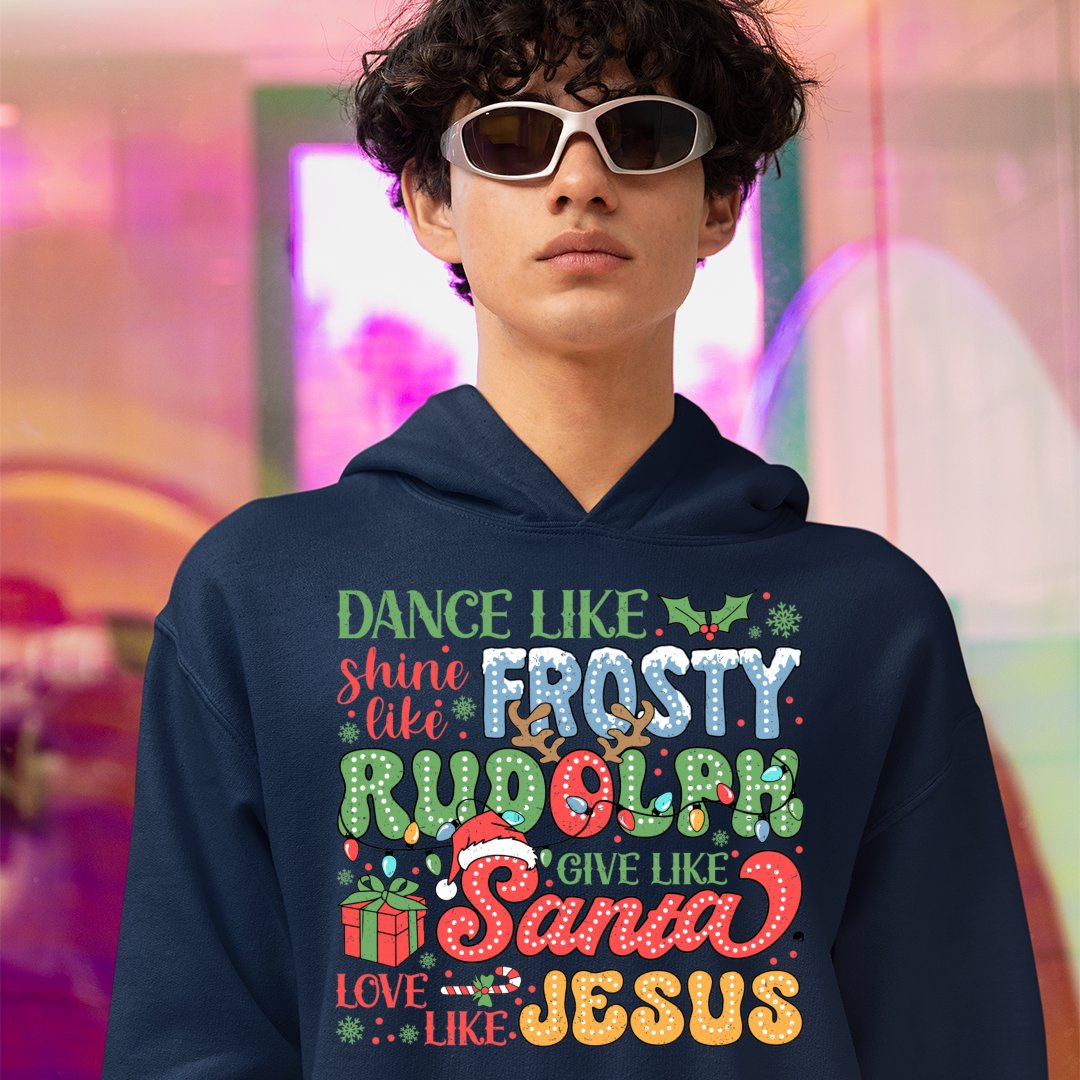 Hoodie Unisex Distressed Texture