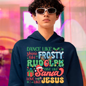 Hoodie Unisex Distressed Texture