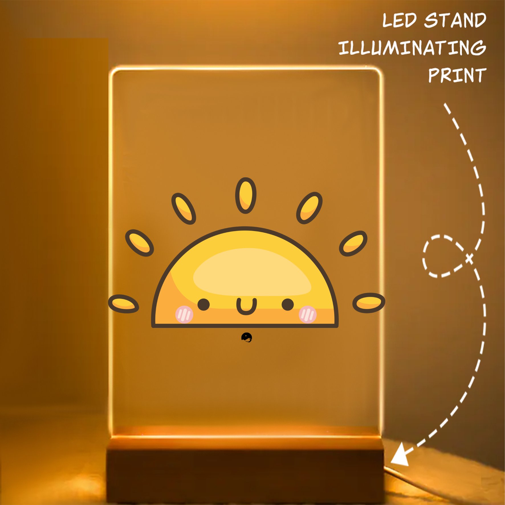 Glass Acrylic Sunshine