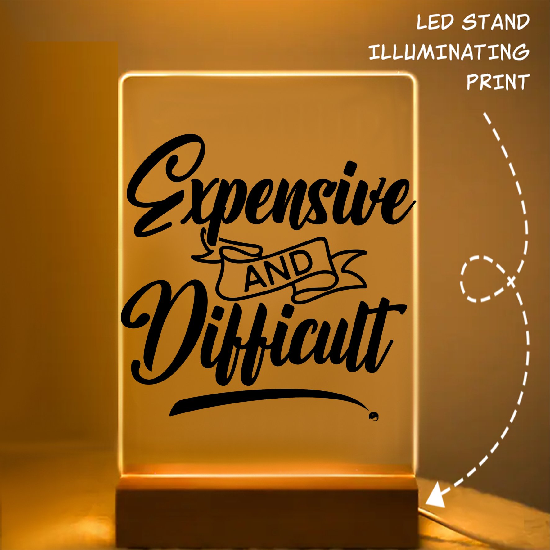 Glass Acrylic Expensive And Difficult