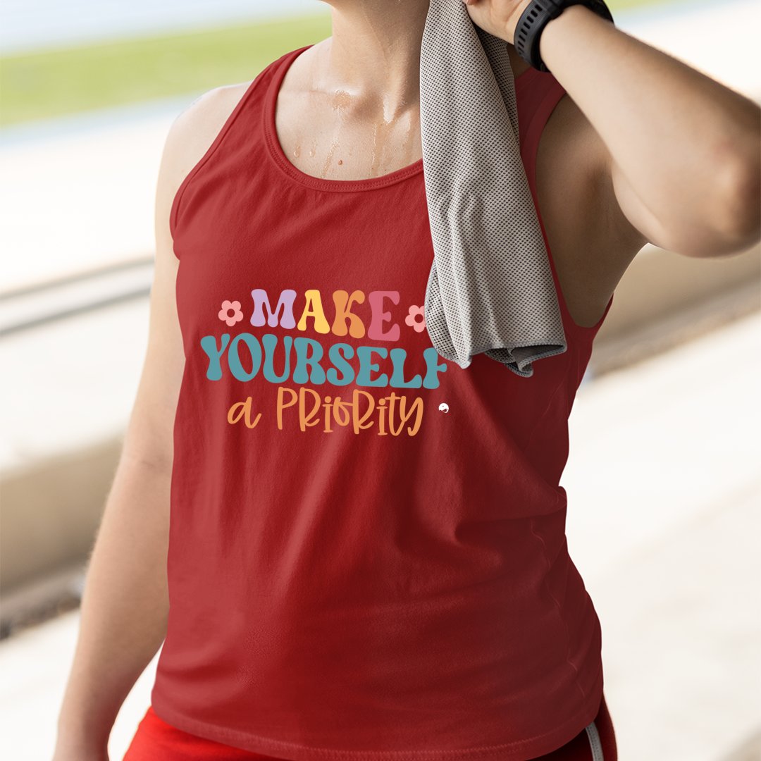 Unisex Jersey Tank Make Yourself A Priority