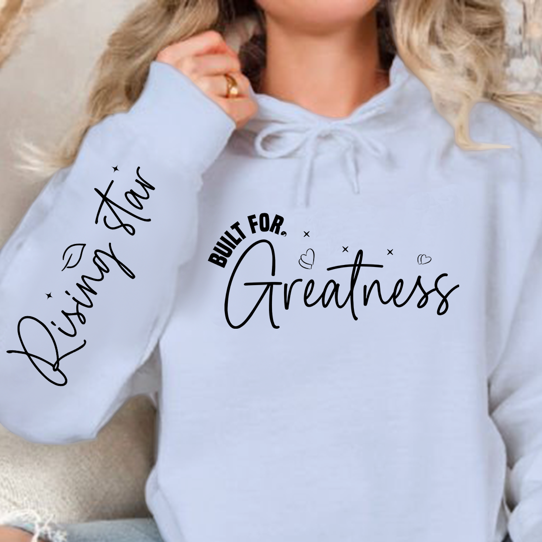 Hoodie Unisex Built for greatness