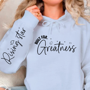 Hoodie Unisex Built for greatness