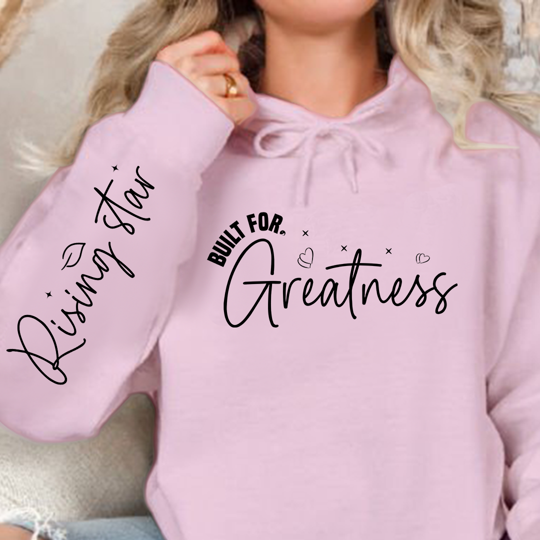 Hoodie Unisex Built for greatness