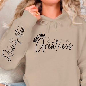 Hoodie Unisex Built for greatness
