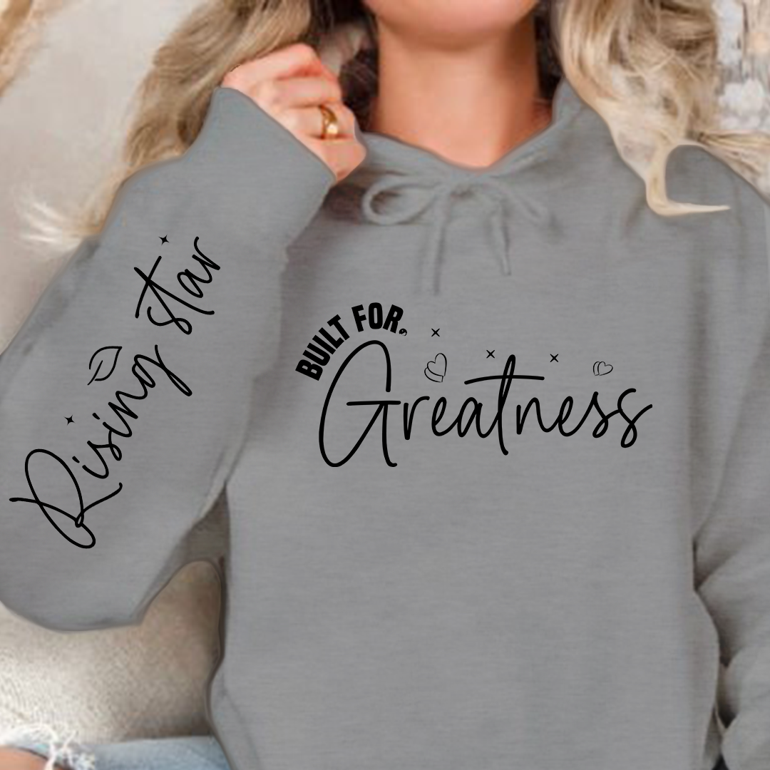 Hoodie Unisex Built for greatness