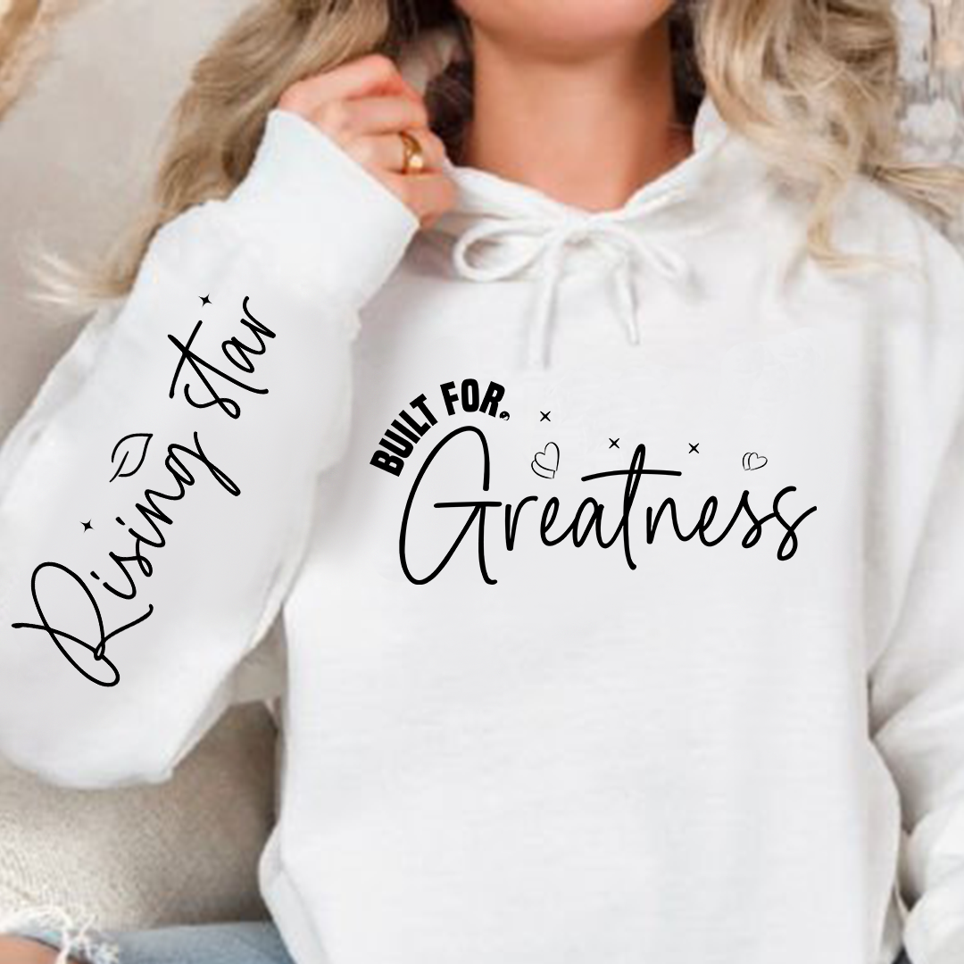 Hoodie Unisex Built for greatness