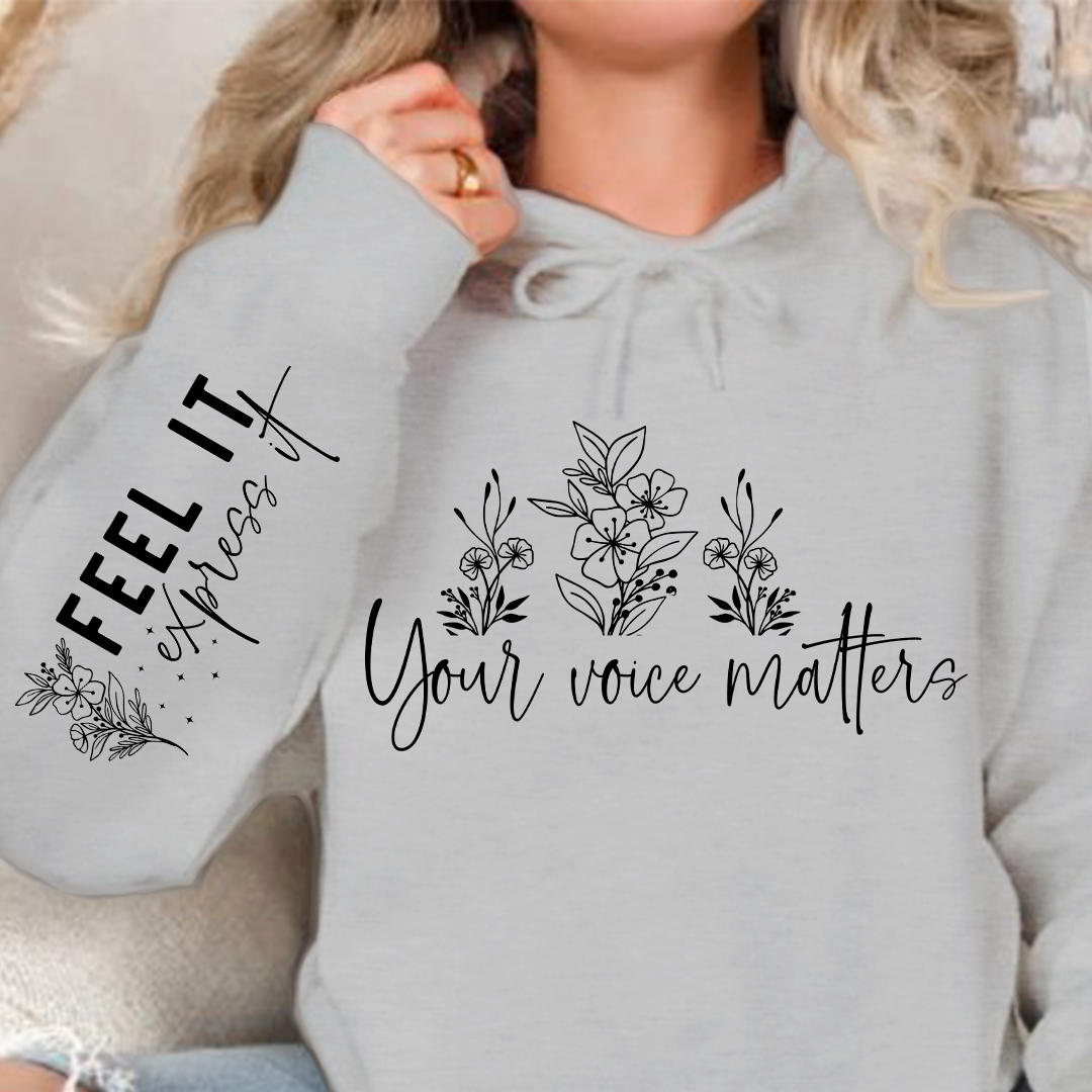 Hoodie Unisex Feel It Express It