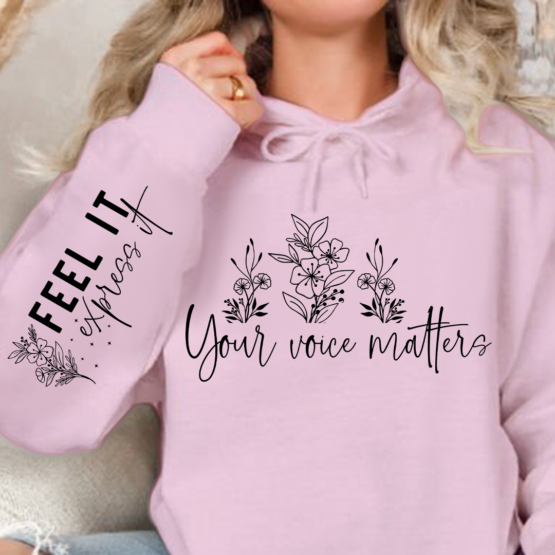 Hoodie Unisex Feel It Express It