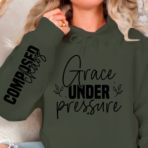 Hoodie Unisex Grace under pressure