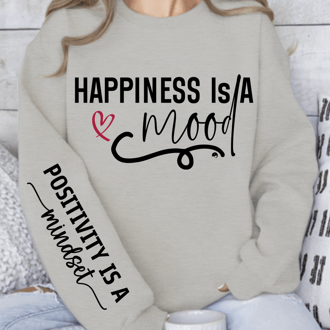 Sweatshirt Unisex Happiness Is A Mood