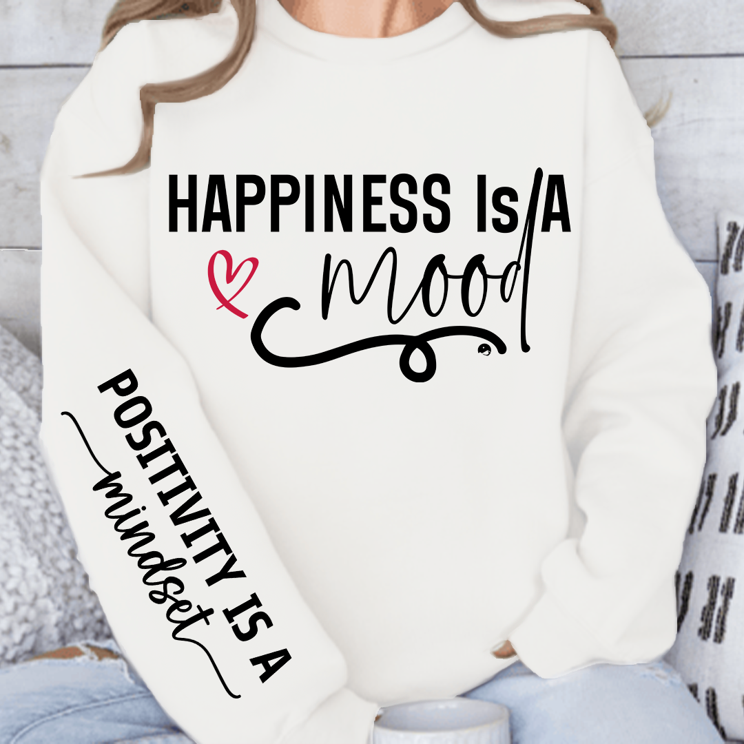Sweatshirt Unisex Happiness Is A Mood
