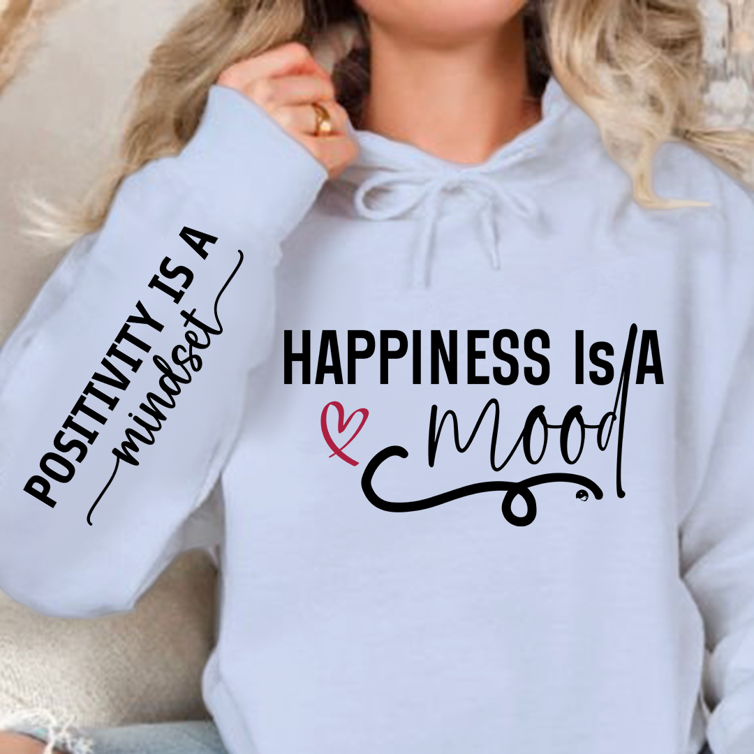 Hoodie Unisex Happiness Is A Mood