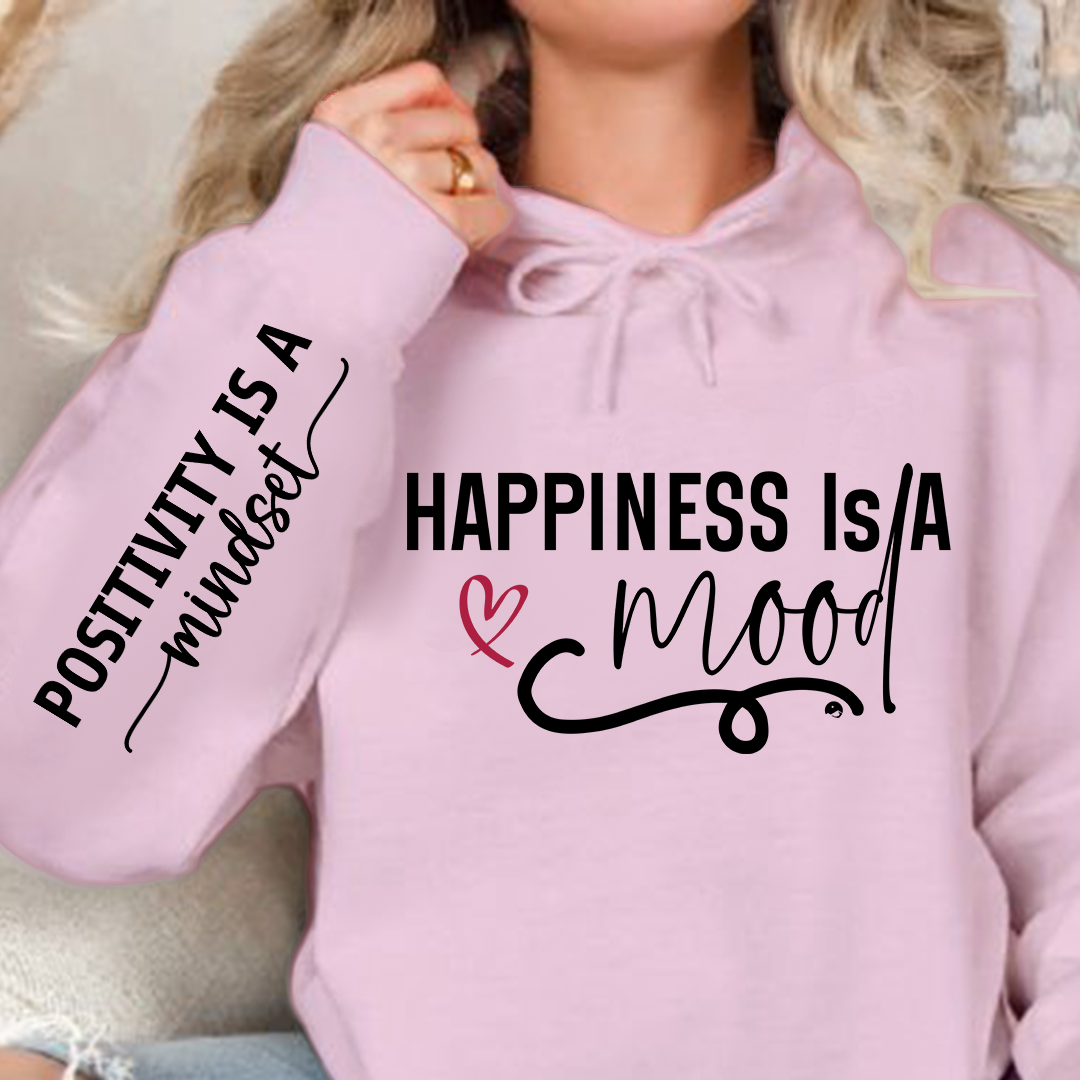 Hoodie Unisex Happiness Is A Mood