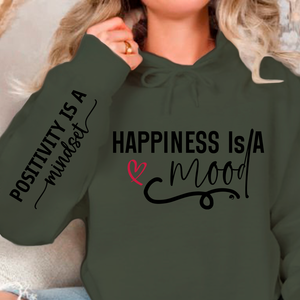 Hoodie Unisex Happiness Is A Mood